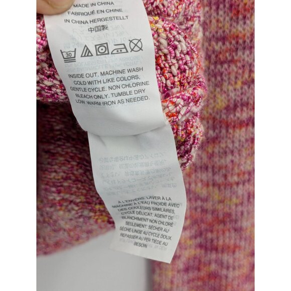 J.Crew Marled Cable Knit Sweater Women Size M Pullover Textured Soft Minimalis - Picture 8 of 10